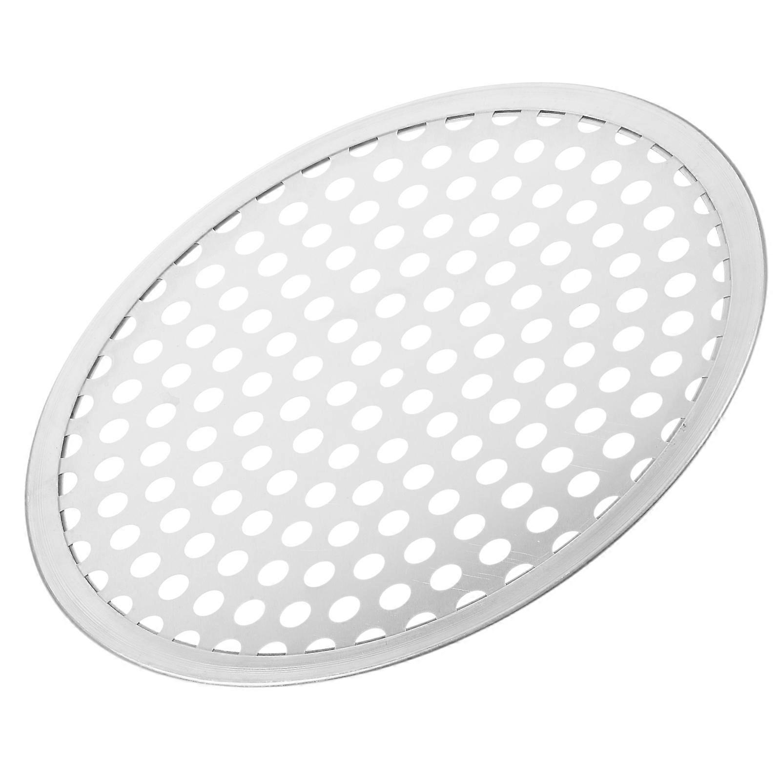 Stainless Steel Pizza Baking Tray Ventilation Home Users 20.00X20.00X0.50CM Food Filtration 1Set