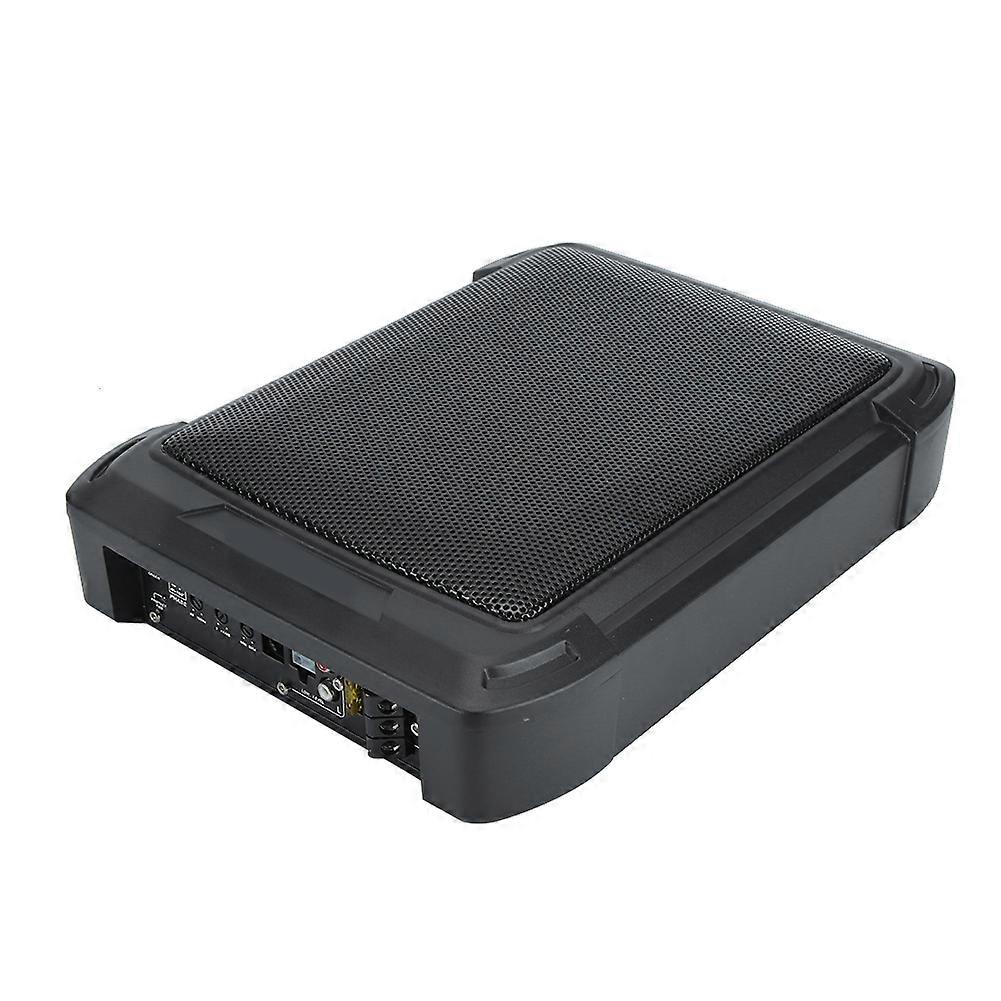 Black 600W Under-Seat Active Subwoofer Speaker Universal Car o Amplifier