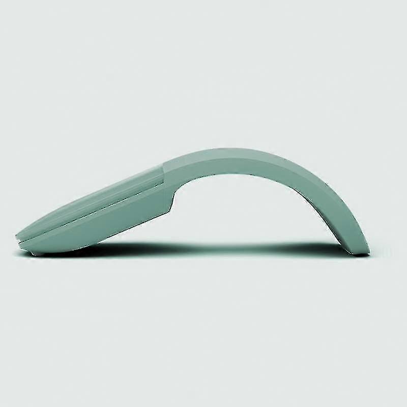 Bluetooth 4.0 Mouse Wireless Pieghevole Arc Touch Roller Computer Silent Mouse Ergonomico-E--Bluetooth verde