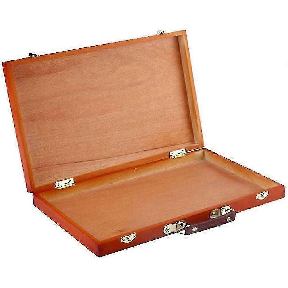 Wooden Storage Box for Artist Tools, Brushes, Pastels, Pencils, Jewelry, Makeup, and DIY Crafts