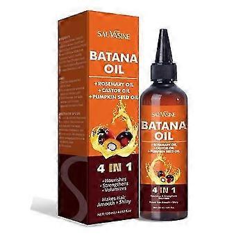 Batana Oil for Hair Growth, 4-in-1 Liquid Batana Oil, 100% Organic Batana Oil with Rosemary, Pumpkin Seed Oil, Castor Oil for All Hair Types
