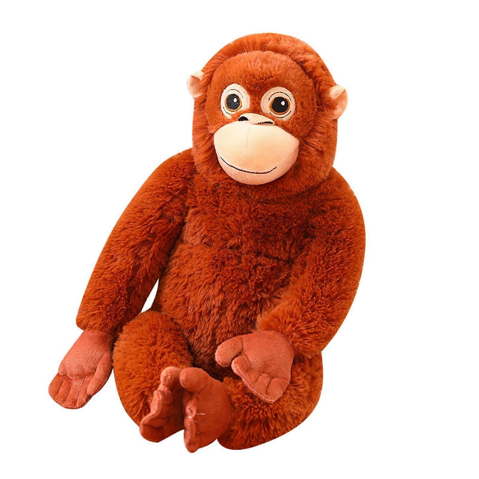 Gorilla Soft Toy 66 Cm Plush With Long Arms, Decorative Cushion For Children And Adults