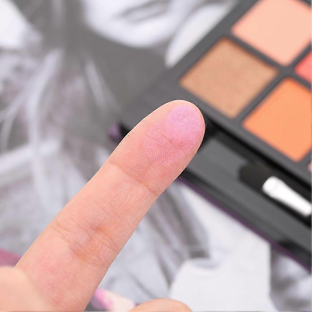 14 Colors Waterproof Matte Glitter Eye Shadow Blusher Platte Makeup Cosmetics 4204 (01)