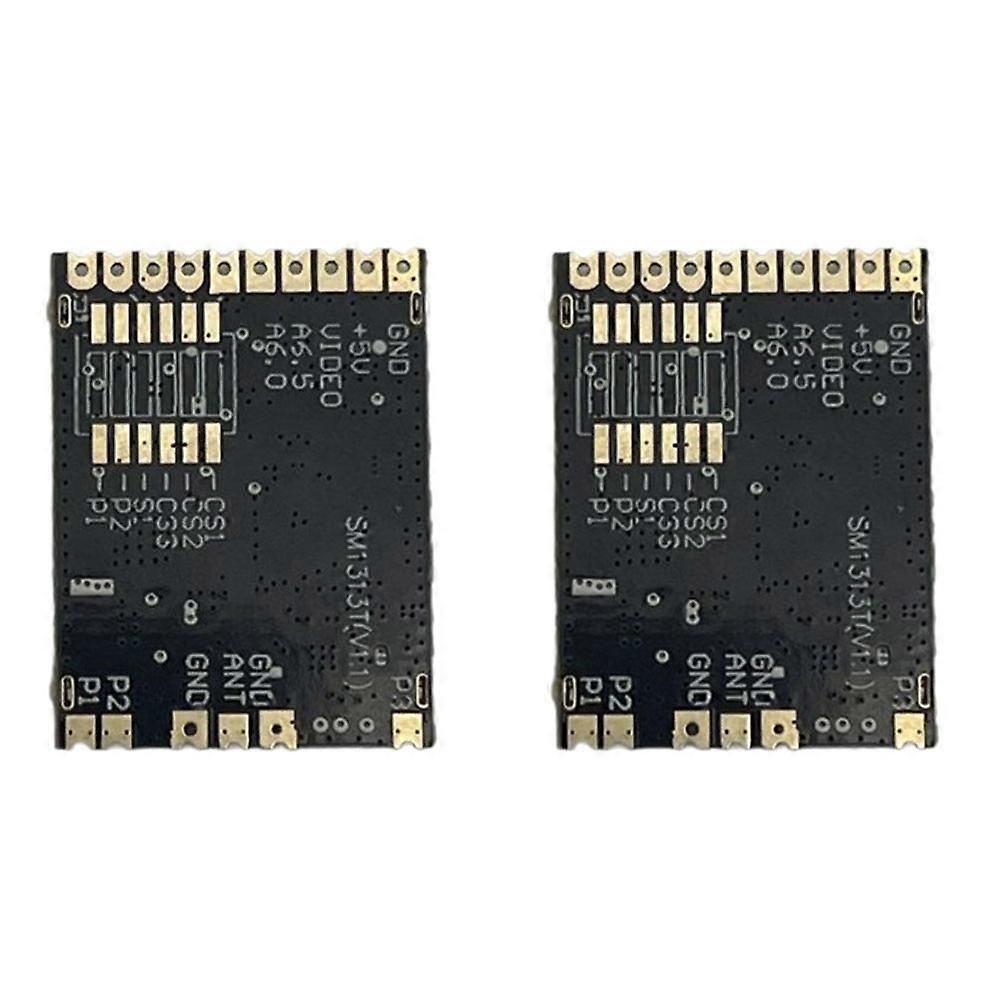 2PCS SM1312T 1.2G 1.3G 1.6W FPV VTX 16CH Wireless Transmitter Module Adjustable Power PAL/NTSC for FPV RC Drone Models