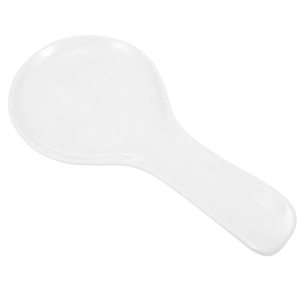 Ceramic Spoon Holder Compact Kitchen Utensil Rack Multi Functional Spoon Rest Space Saving Ceramic Material Storage