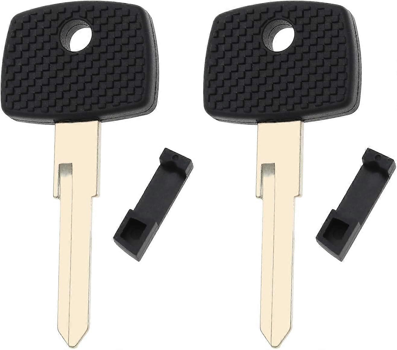 2PCS Car Key Blank Compatible with Vito Sprinter Replacement Car Key Blade Uncut