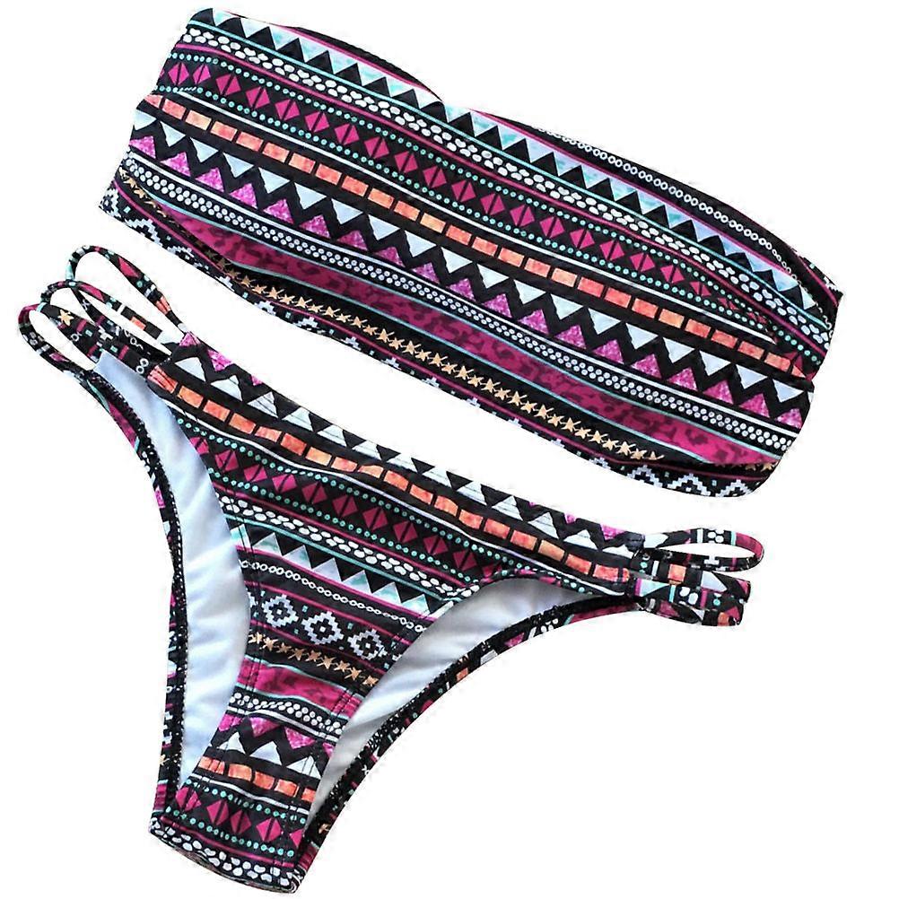 Ladies Tankini Swimsuits Supportive Swimsuits for Women Europe America Style Split Design Cool in Summer 2Pcs