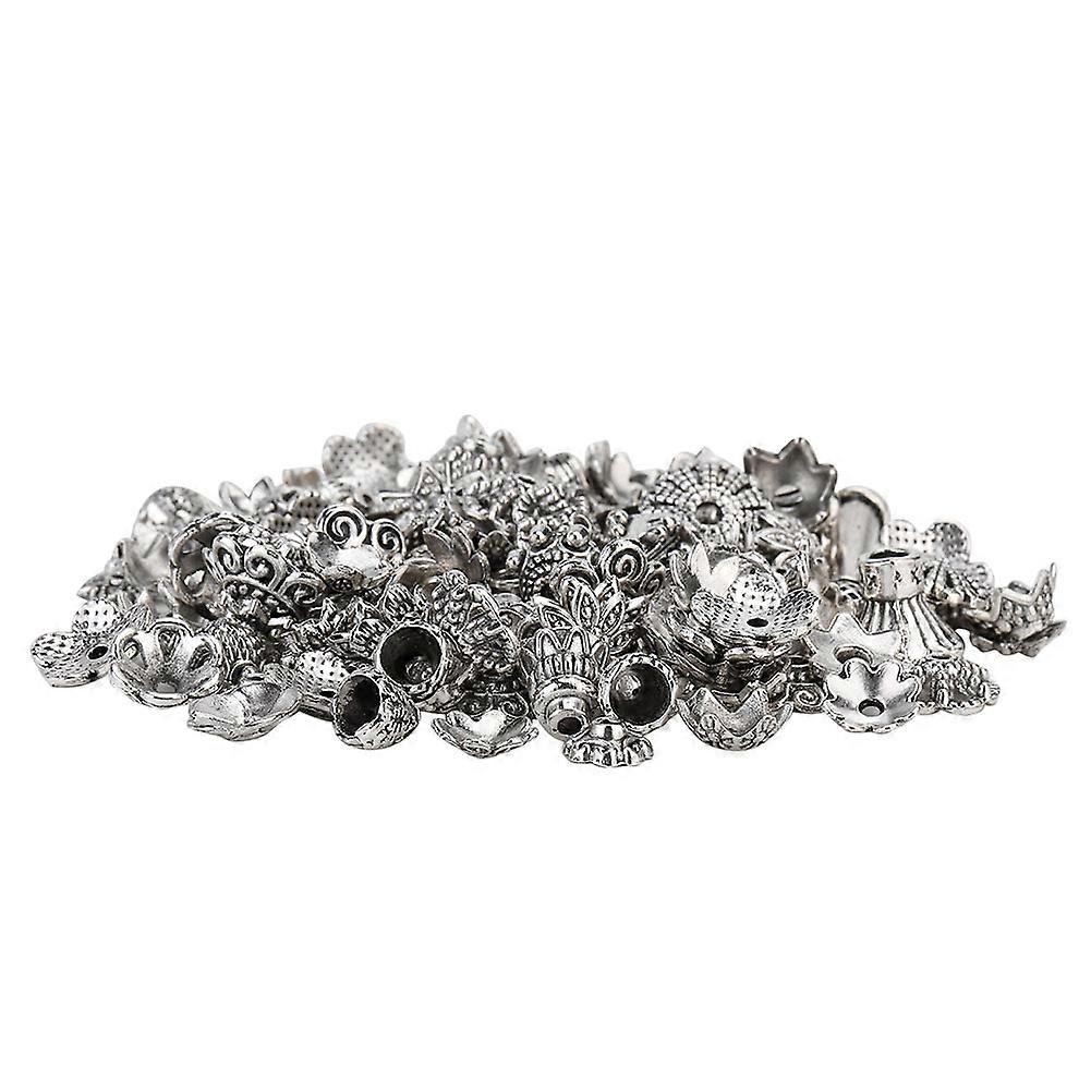 Vintage Bead End Cap Bracelet Beads Pendant DIY Jewelry Findings Making Accessory