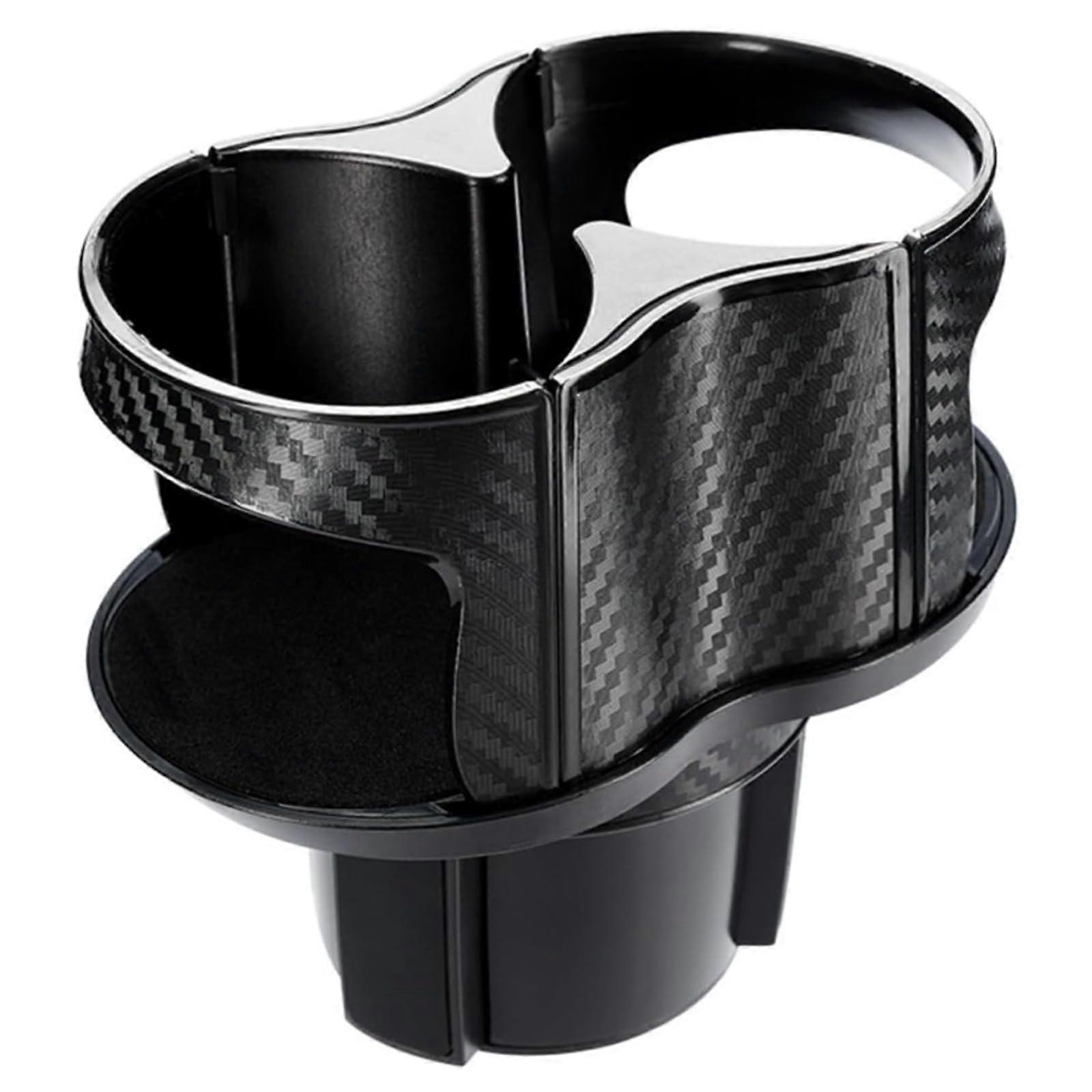 Cup Holder Expander 2 in 1 Adjustable Car Insert for Most Water Bottles and Cups, Universal Fit, Durable Material