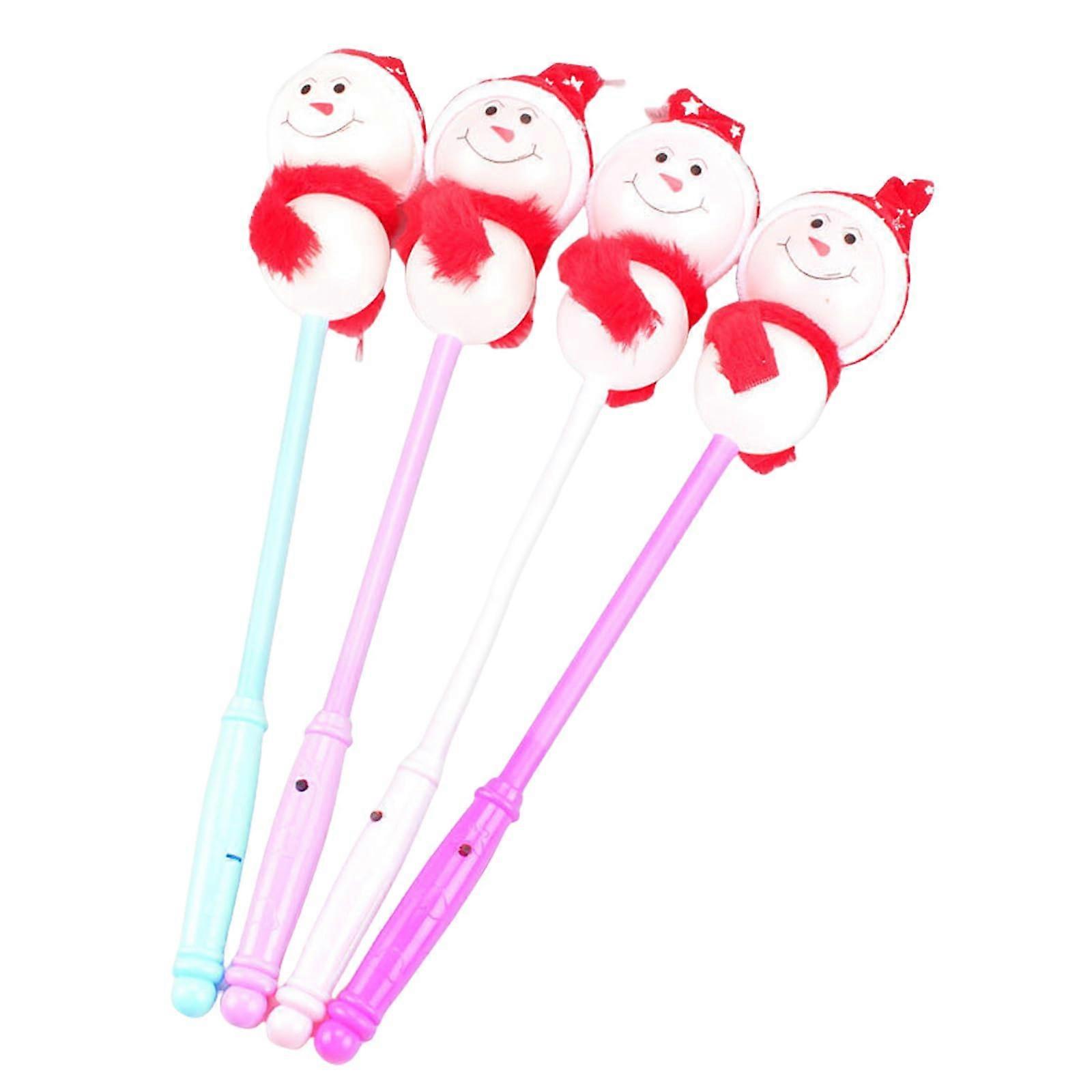 Multicolor Glow Stick Assortment Glow Sticks with End Caps Bulk Pack with 4 Pieces for Party Supplies and Night Events