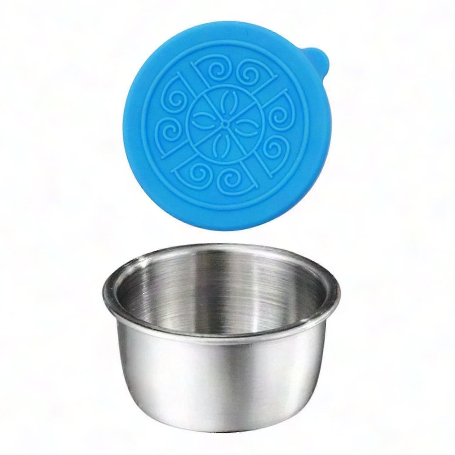 50ML Sauce Container with Silicone Cover - Ideal for Picnics, Travel, and Salad Dressings