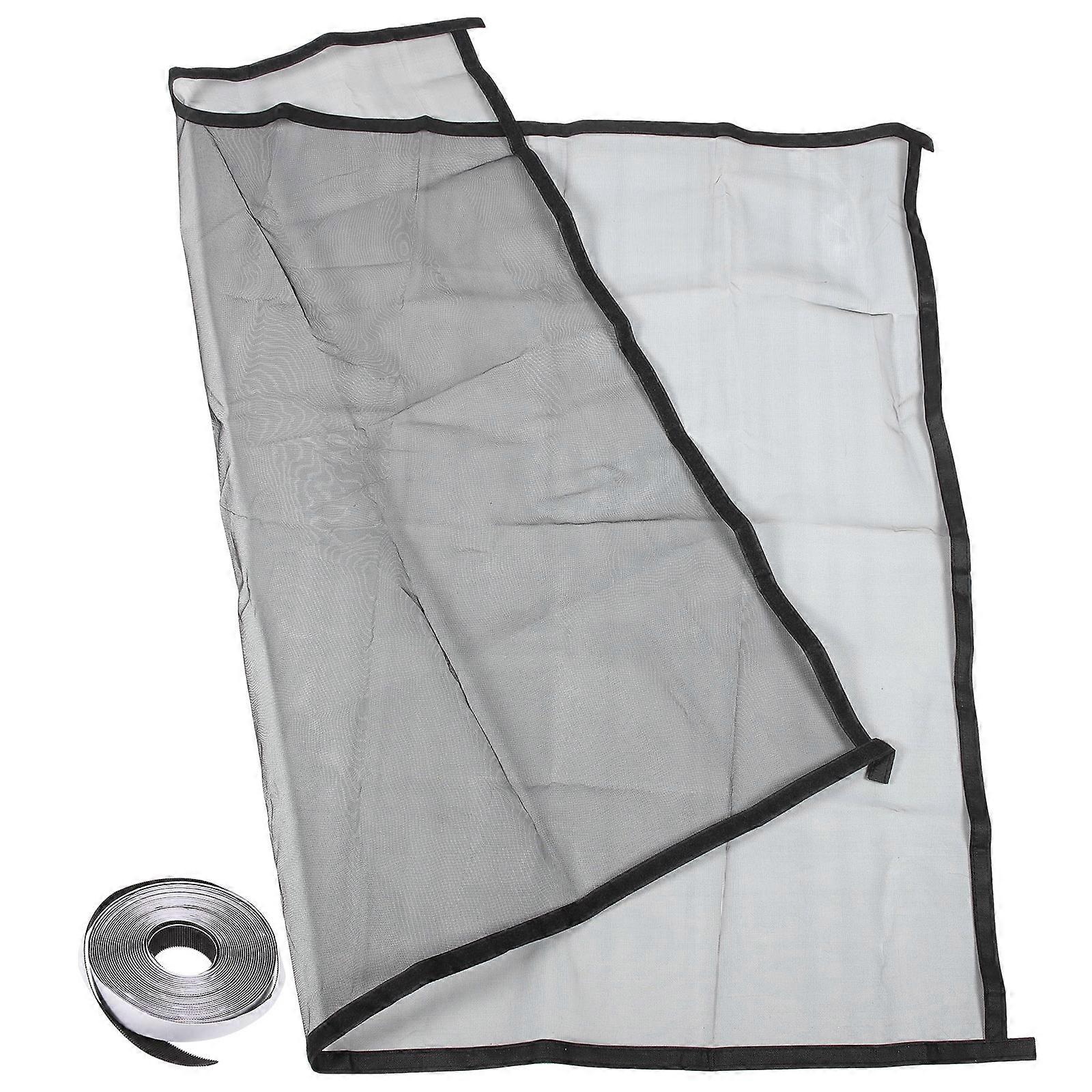 Self Adhesive Window Screen Mesh Nylon Insect Protection Square Home Use 1 Set