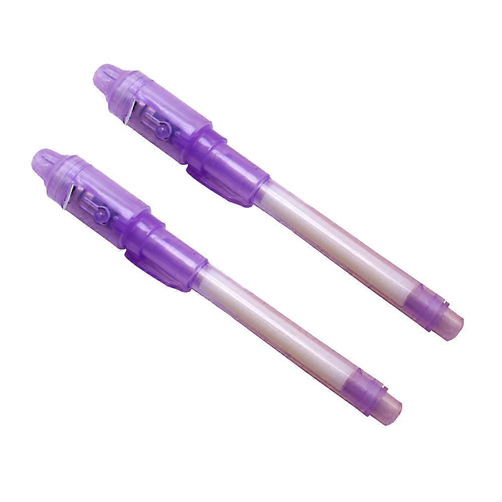 Writing Pens For Kids Invisible Ink Pen With Included Purple 2Pcs