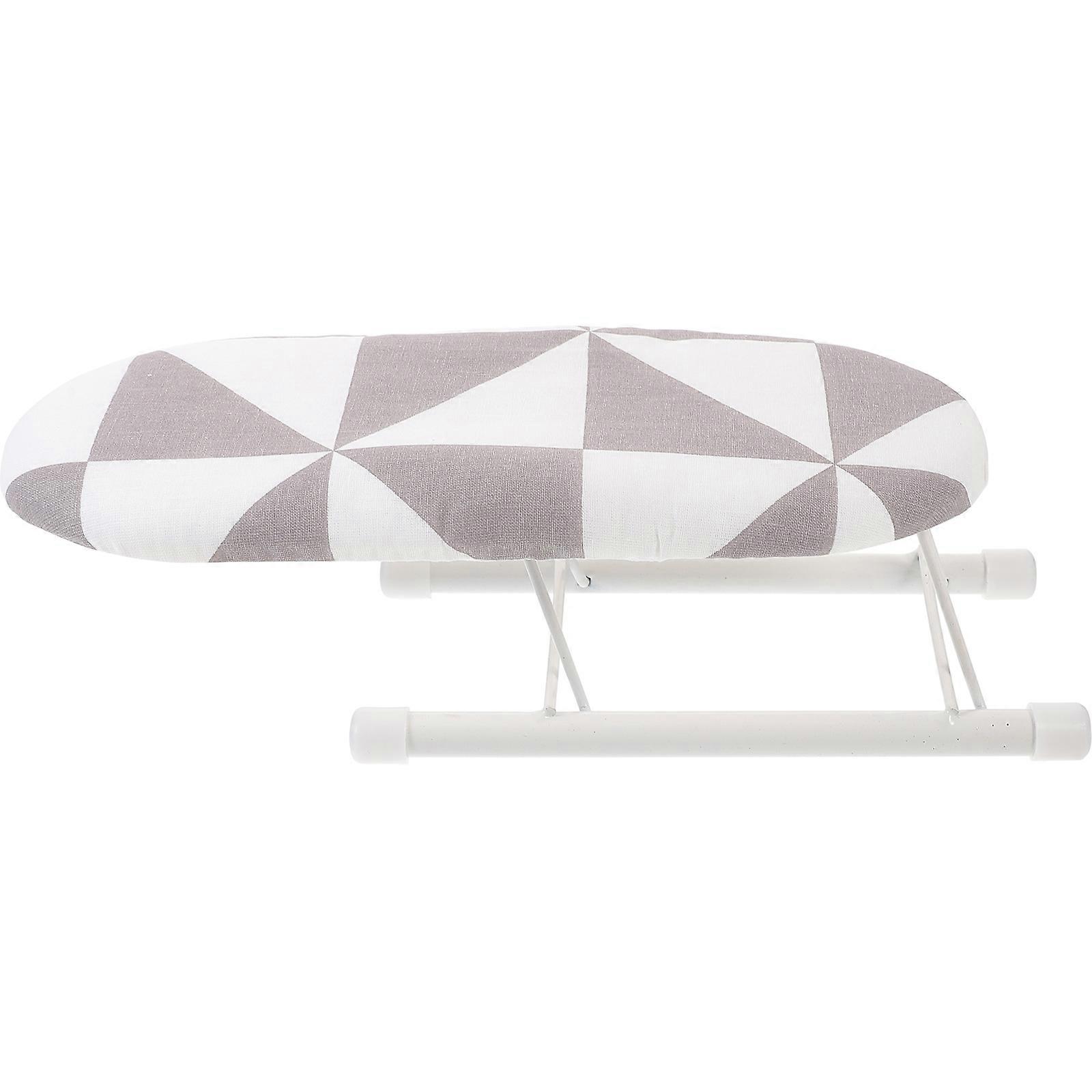 Compact Foldable Mini Ironing Board – Portable Tabletop Stool for Clothes Ironing, High Temp Resistant, Space Saving Design, Multi Use for Home,