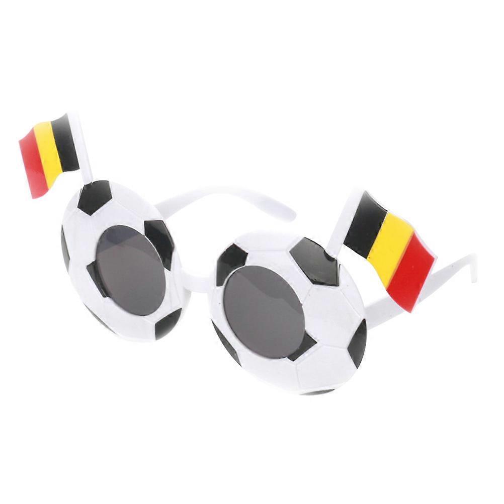 Taraftarlar için Futbol Gözlükleri Dayanıklı Plastikten Yapılmış Çok Renkli Taşınabilir Hafif Dekorasyon için Mükemmel 6,5 İnç