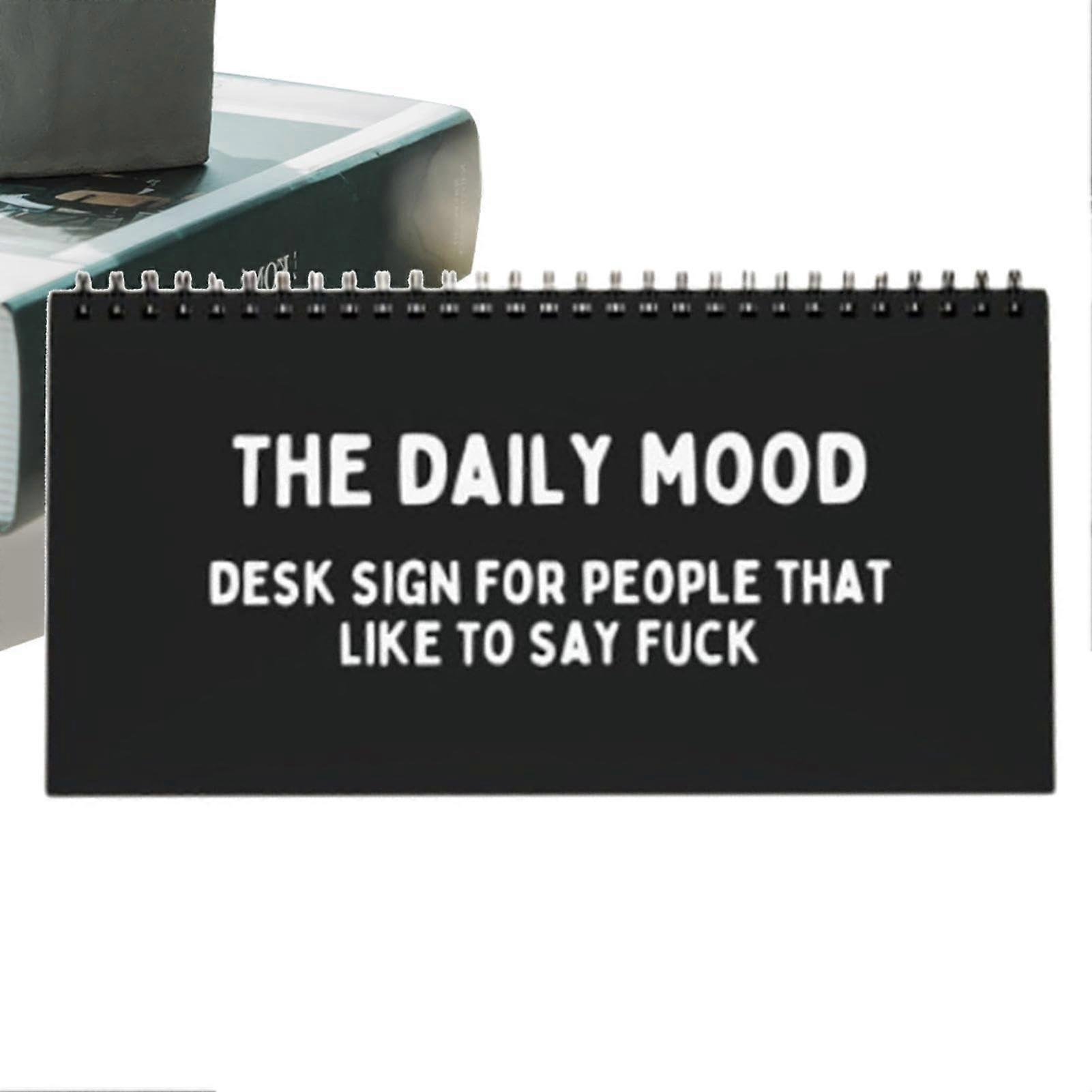 Daily Mood Desk Chart  Mood Rotating Sign  Identify Emotions, Start a Conversation
