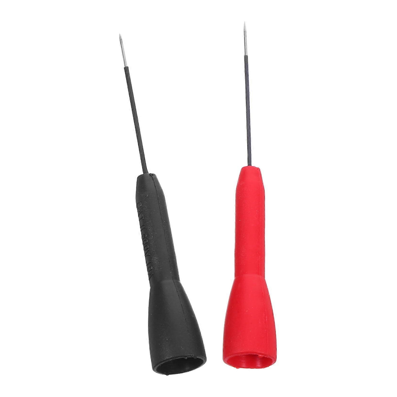 1 Pair Multimeter Test Leads NonDestructive Probe Tips for Cars Replaceable Probes