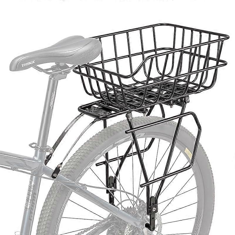 Bicycle Pannier Rack with Removable Basket for 2629 Inch Tyres up to 27 kg