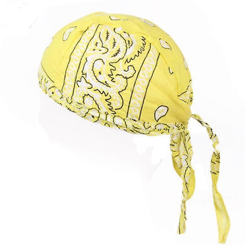 Outdoor Cotton Headscarf Pirate Hat Sports Ride Cycling Bandana Caps Men Scarf sun cap motorcycle cool Headband Quick Dry Hats