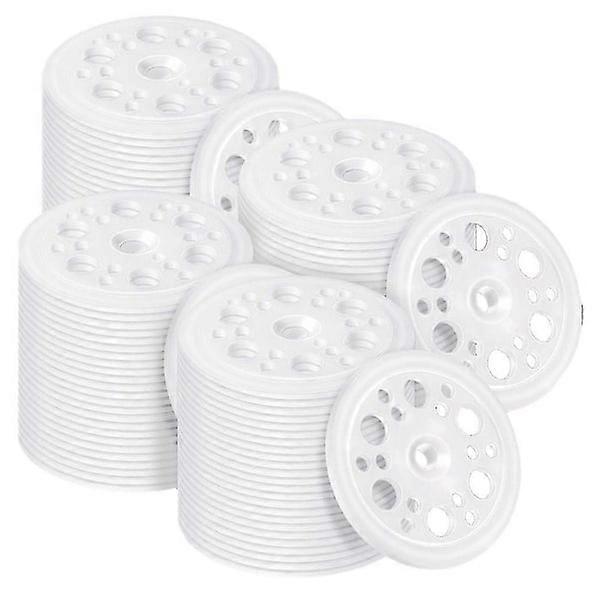 200 pcs 1.77 inch/ 45 mm Plastic Insulation Washers Load Distribution Polypropylene Washers