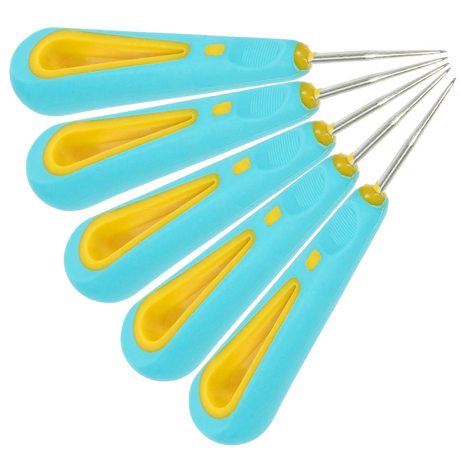 Sky-blue Shoe Repair Tools with ABS Steel Material for Home Use 5 Pieces