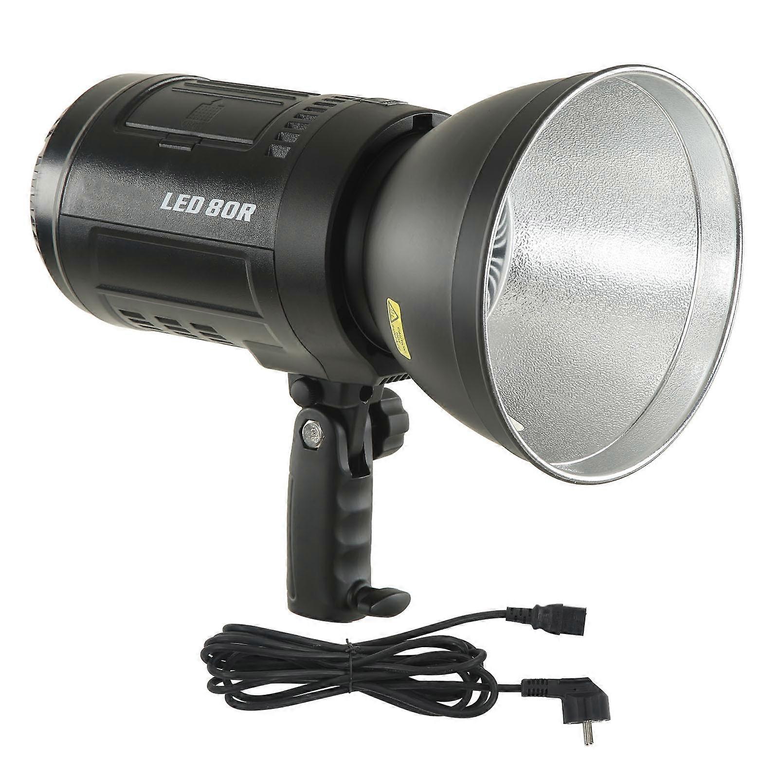 80W RGB LED Video Light with APP Control 2700K to 6500K Brightness Adjustable Photography Lighting for Video Shooting EU Plug 100‑240V