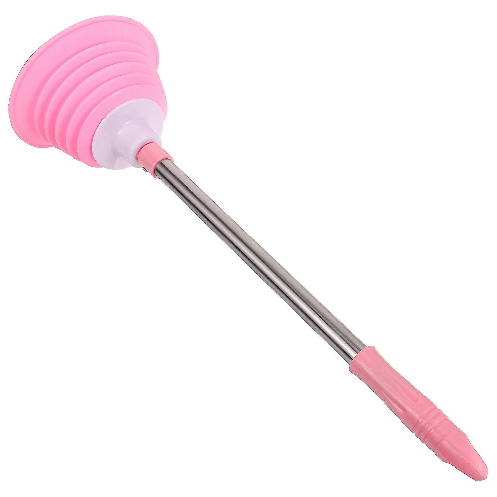 Heavy Duty Toilet Plunger Drain Unclogger Tool for Bathroom Kitchen Sinks Suction Blockage Removal Durable Design Home Office Use