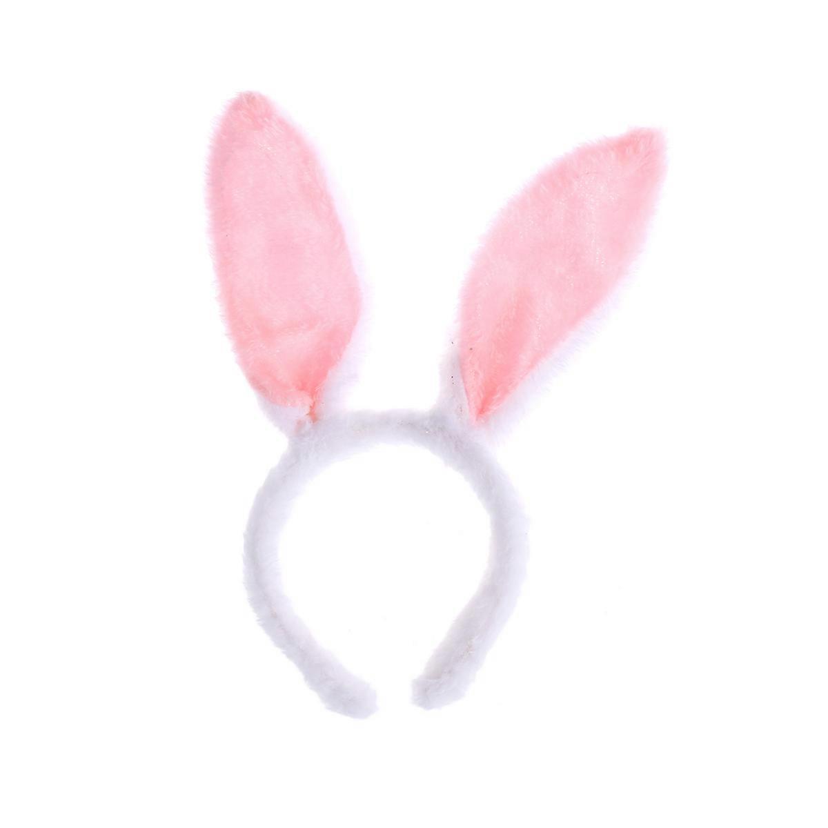 Rabbit Ears Headbands Plush Design For Infants And Toddlers Fleece 1Set Comfortable Wear
