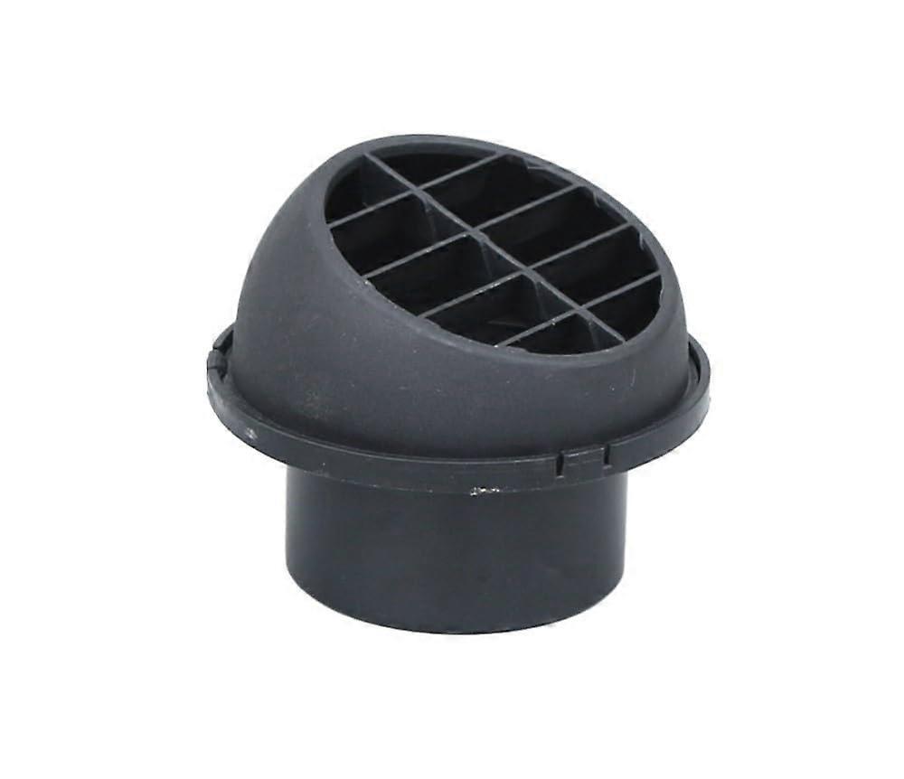 60mm Round Air Outlet Vent Compatible with Car Heater and Air Conditioning, Rotating Square Air Vent Accessories, 1 Piece