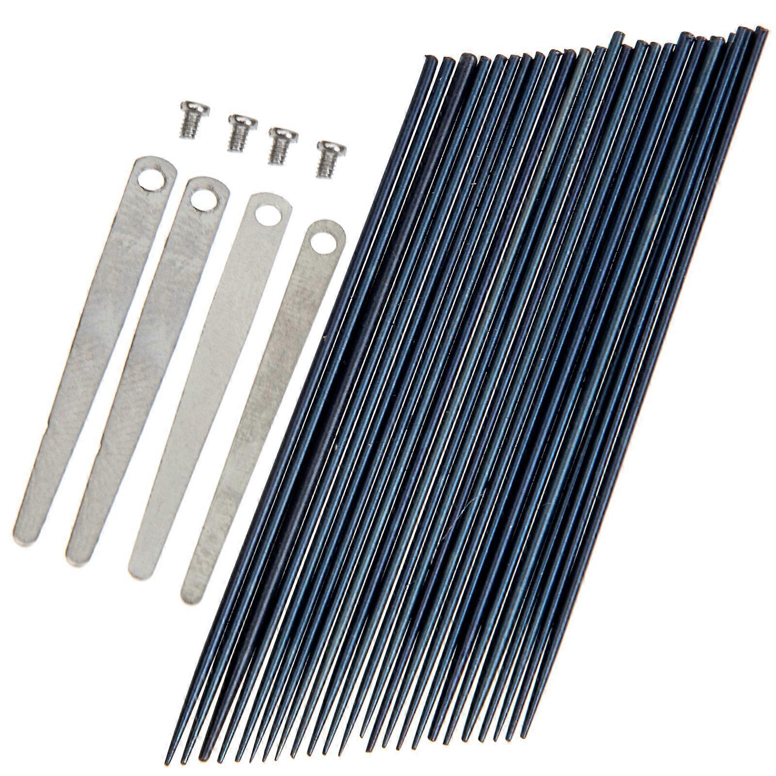 Sax Spring Needles for Instrument Repair with Steel Material and Black Color Small and Lightweight