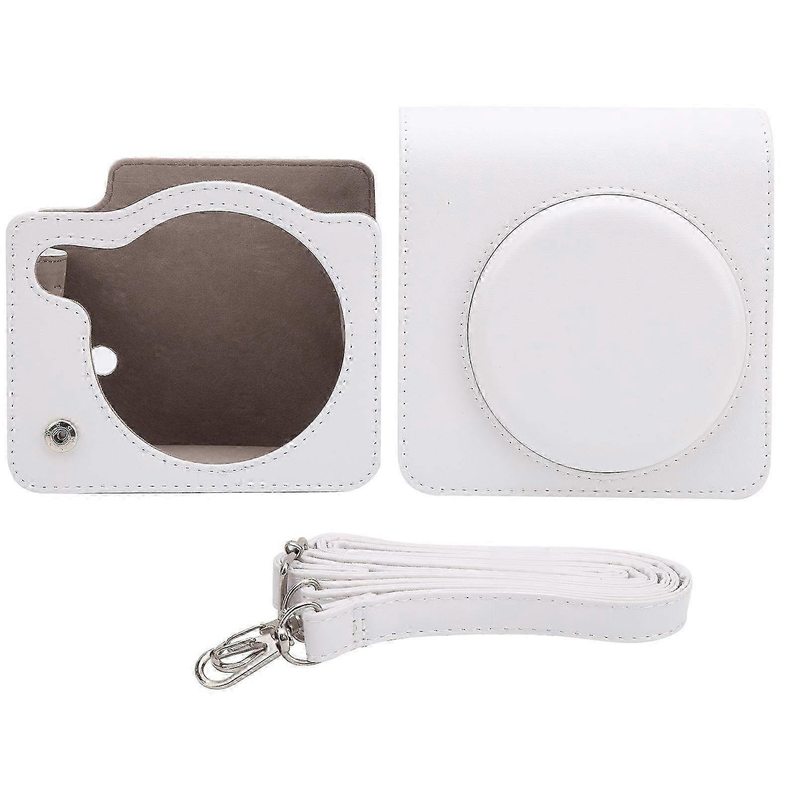 PU Leather Shoulder Camera Bag - Protective Case Compatible with Instax SQUARE SQ1 - Stylish & Durable Design for Photography on the Go