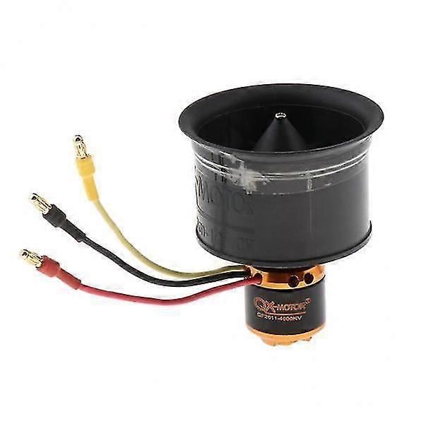 2x50mm Duct Fan 12 Blade Brushless Motor for RC Model EDF Aircraft Accessory