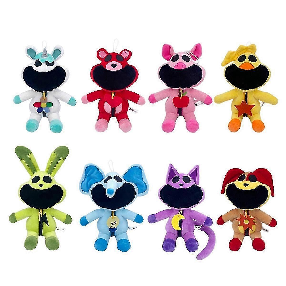 Smiling critters hoppy plush toys 8pcs bundle