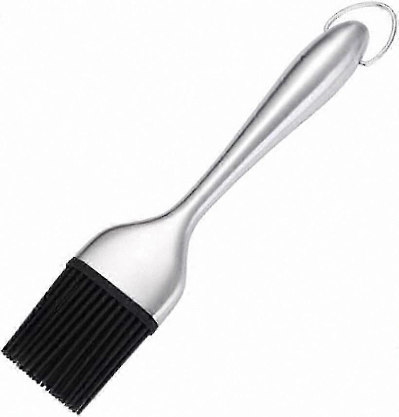 Basting Brush with Silicone Bristles and Stainless Steel Handle for Grilling and Baking