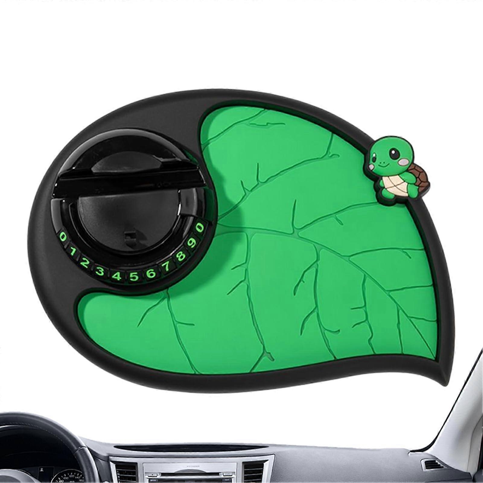 Non-slip Phone Holder for Car - Dashboard Phone Holder, Car Accessory for Smartphone, Driver Side Charging Port, Storage Space Turtle