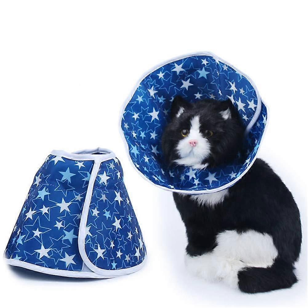 Dog Collar Cat Adjustable Pet Cone Cat Recovery Collar Pet Protection Collar Cat Collars Cone for Dogs Large