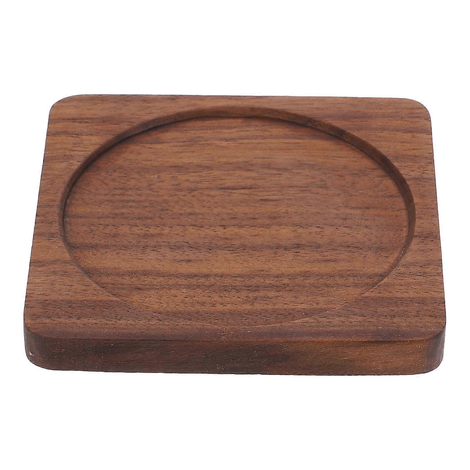 Brown Synthetic Coaster for Home Use and Lightweight with Wide Application 7 inch