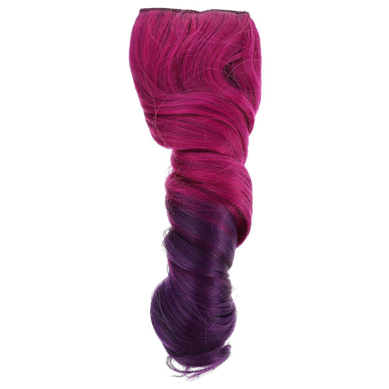 Charming Style Colored Hair Extensions For Women In Assorted Color 1Pcs