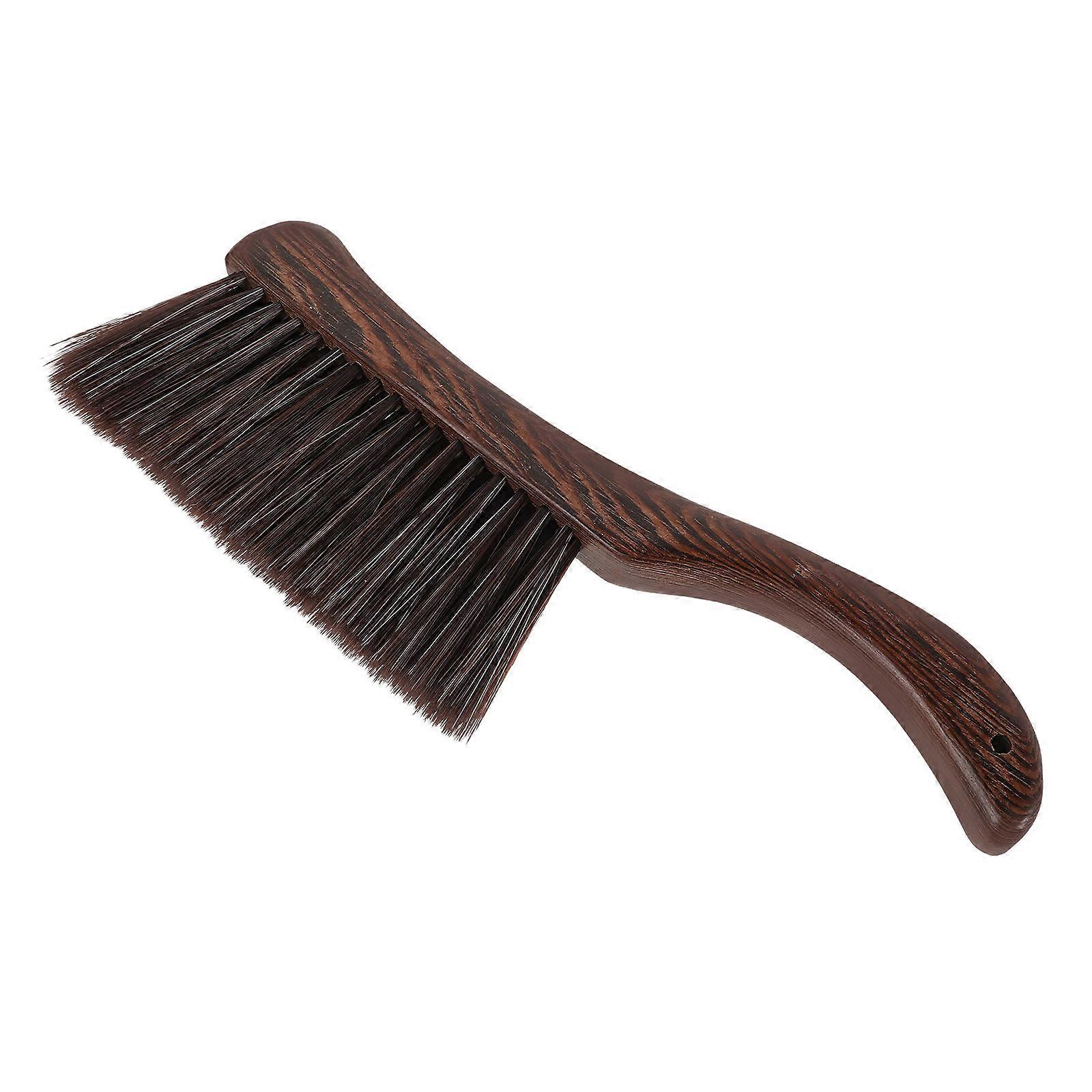 Durable Wooden Brush for Home Use with Ergonomic Handle for Efficient Cleaning of Bed Mattress Furniture 7.5 inches