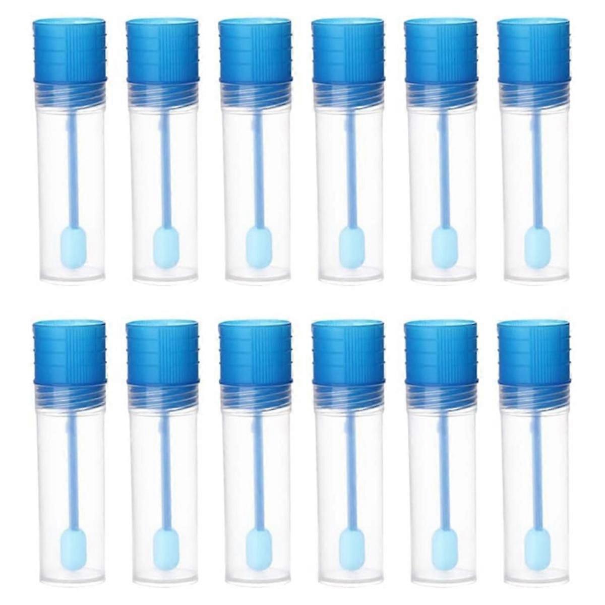 25Pcs 15ml πλαστικό κόπρωμα κύπελλα δειγμάτων κύπελλα μικρό δείγμα κύπελλα σαφές υγρό μπουκάλι δείγματος σκαμνί δοχείο συλλογής