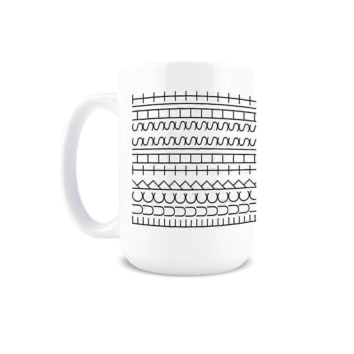 Hidden Message Coffee Mug, Coffee Mug, 15 Oz Ceramic Cup