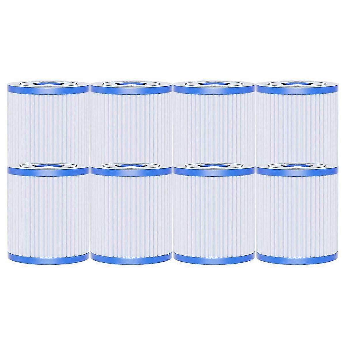 8-Pack Intex Type H Pool Filter Cartridges (29007E Replacement)