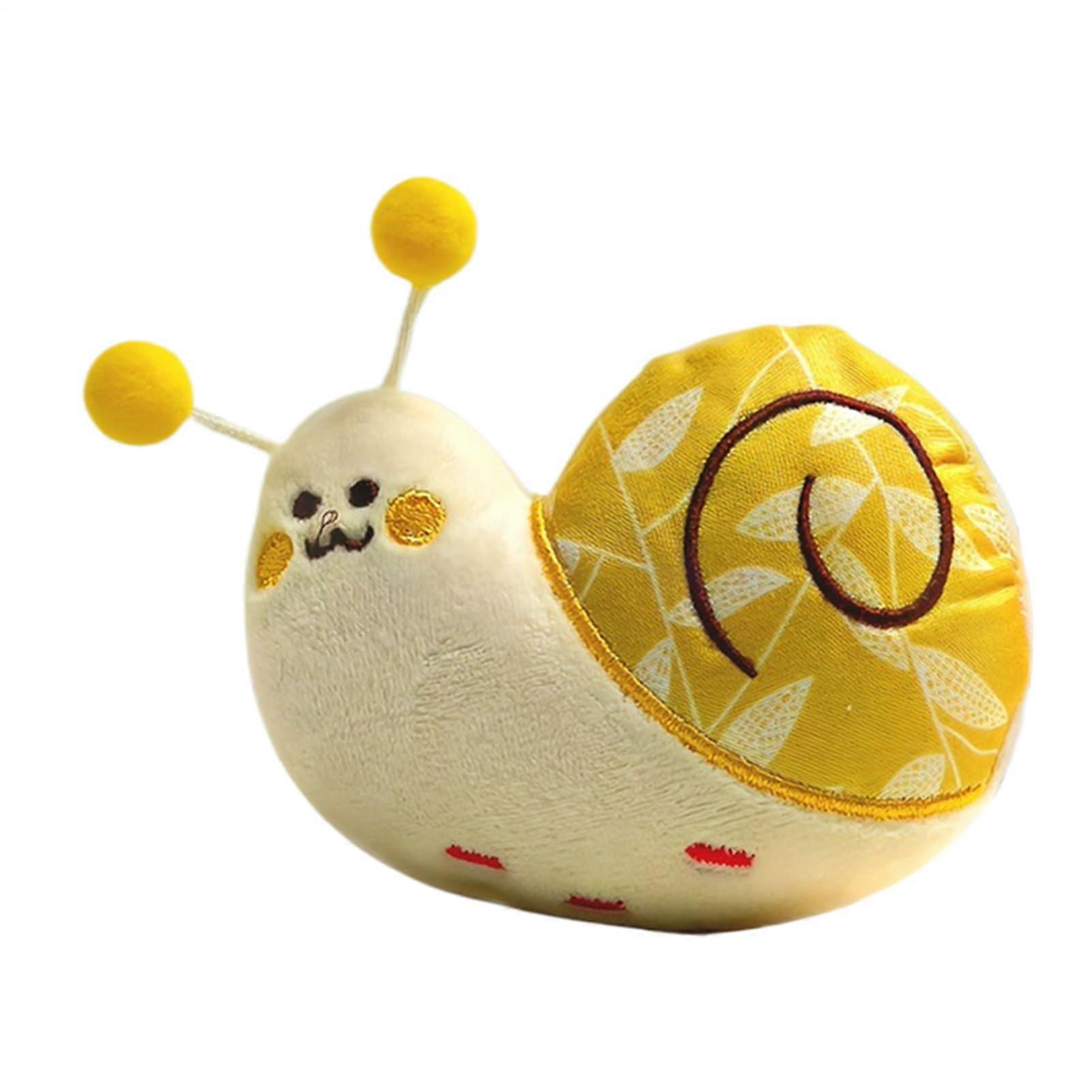 Plush dog toy, stuffed, for indoor use, puppy chew accessory for small breeds, animal shape, soothing teeth grinding tool, yellow