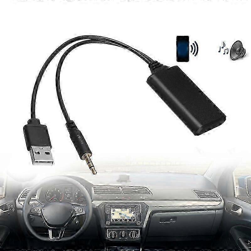 Auto AUX Bluetooth-kompatibler Audiokabeladapter für BMW E90 E91 E92 E93
