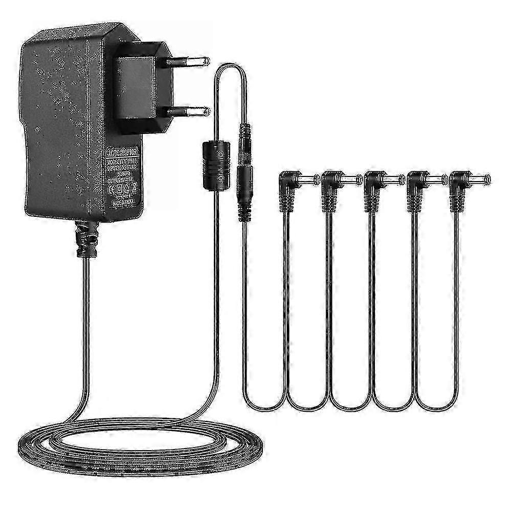 Gitarrpedal Strömadapter Daisy Chain Kabel tillbehör, eu Plug