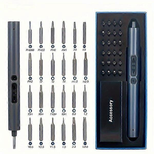 Screwdriver set, 28-in-1, powerful motor and precise torque