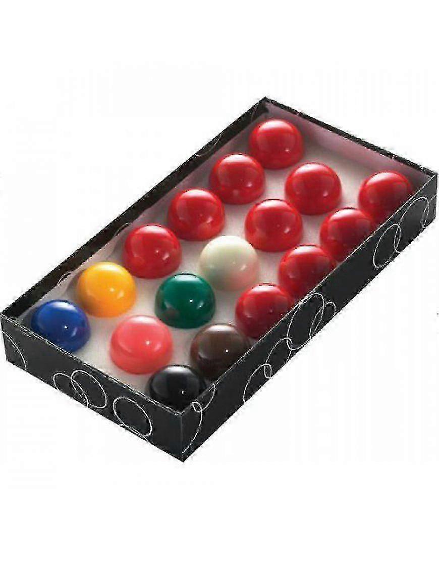 For Classic Standard 17 Snooker Ball Set 37.5mm - Boxed