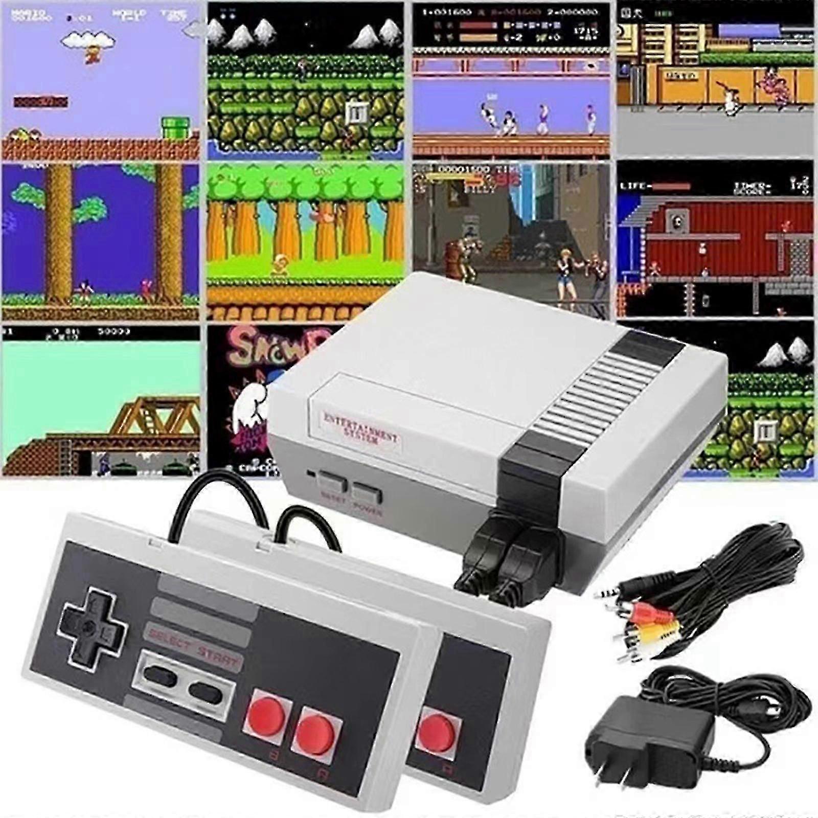 Retro Game Console com 620 jogos de vídeo, Av e Hdmi Hd Output, Plug And Play, Classic Edition Mini Entertainment System Adultos E Crianças