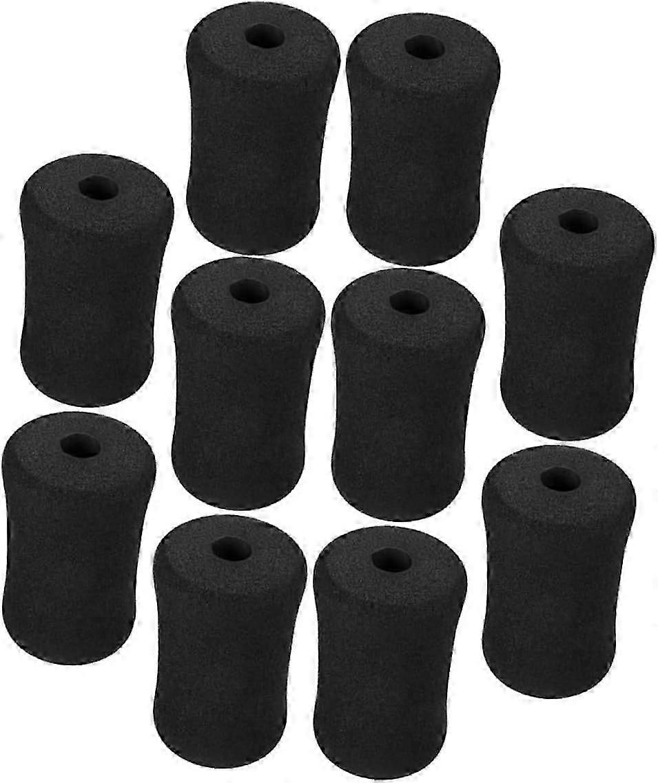 10pcs Sit-up Board Foam Gym Equipment Walker Buffer Tube Cover Buffer Tube Pad Foot Pads μαξιλάρια αφρού μαξιλάρια για άσκηση Μέρη αντικατάστασης γυμναστηρίου Αφρός σωλήνα Γυμναστήριο Su
