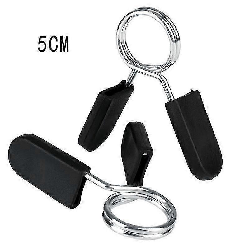 Pair of Portable Dumbbells with Handle and Spring Clips - 28mm, 30mm, 50mm Sizes for Fitness